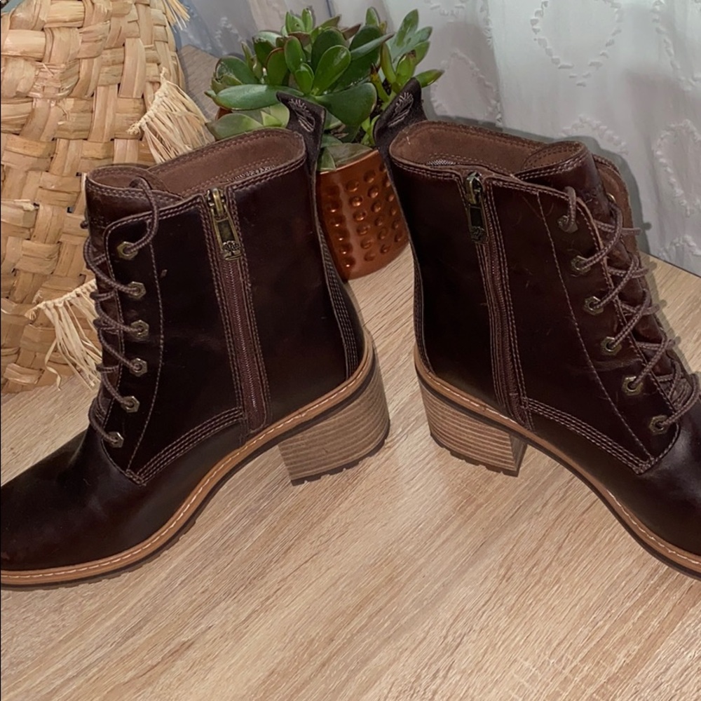 Leather Timberland Sienna Booties - Picture 3 of 6